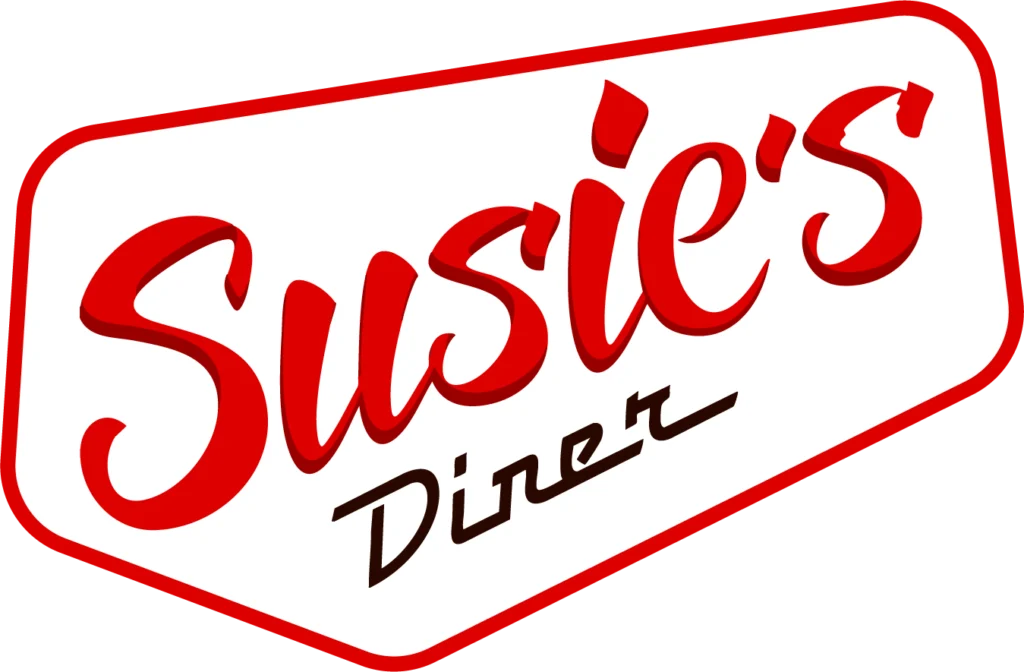 SusiesDiner Logo als Schild